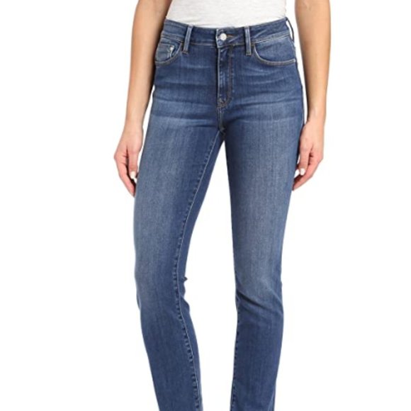 Women's Kendra High-Rise Straight Leg Jeans